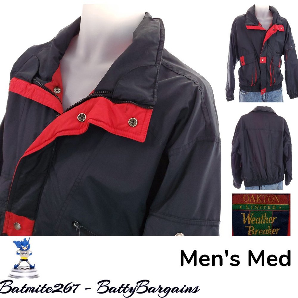 Vtg Oakton Limited Weather Breaker Wind Jacket